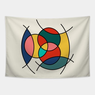 Surreal Shapes (Miro Inspired) Tapestry