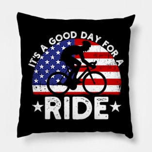 It's A Good Day For A Ride Pillow