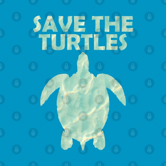 Save The Ocean Turtles Funny by Shariss