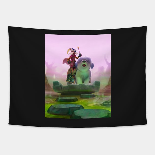 Bog of Eternal Stench Tapestry by mackyart