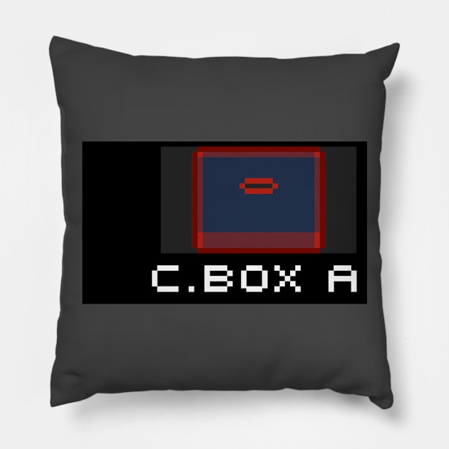 Cardboard Box HUD Pillow by CCDesign