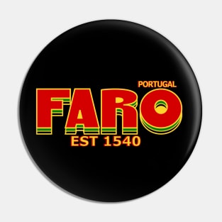 Faro, Portugal Pin