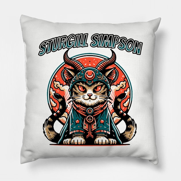 Sturgill Simpson // Ilove Pillow by I love drawing 