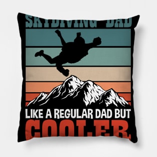 Skydiving Dad Pillow
