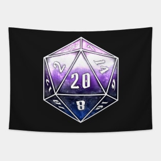 Pride D20 - Genderfluid Tapestry