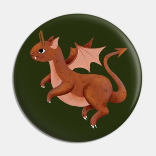 cinnamon dragon Pin