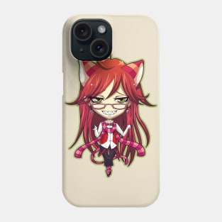 Grell in Wonderland Phone Case