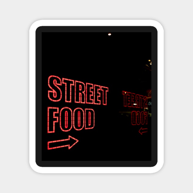 Street Food Magnet by mooonthemoon