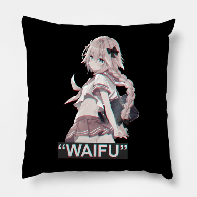 Glitch Fate Astolfo Waifu Pillow by cocorf