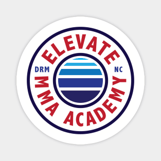 Elevate MMA Academy Circle Logo Magnet