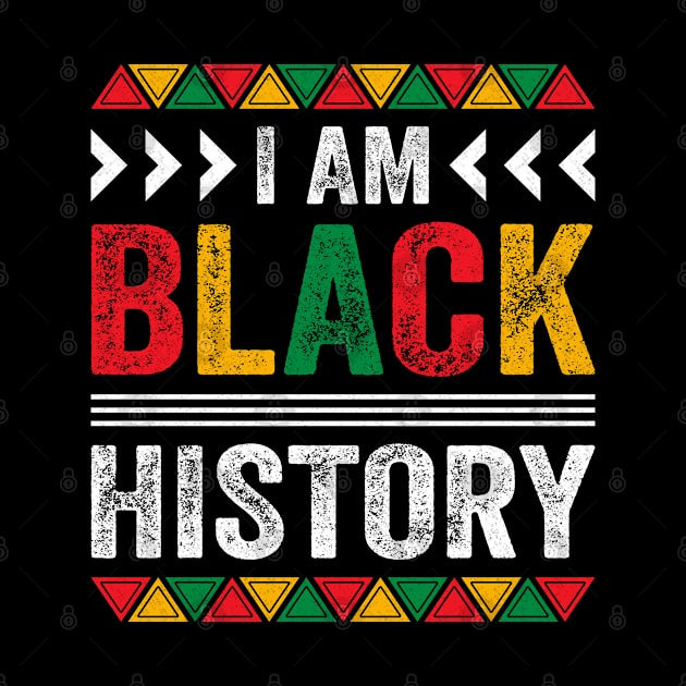 I'm Black History - Black Heritage Black History Month Pride by Pizzan