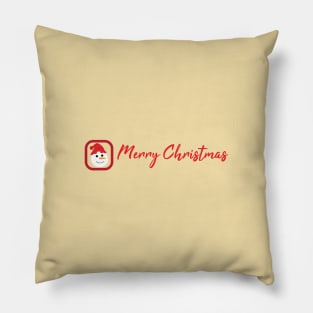 Merry Christmas Pillow