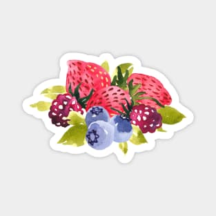 Sweet colorful berries Magnet