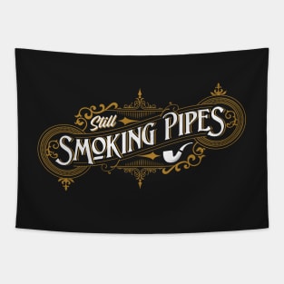 Classic Still Smoking Pipes Tapestry
