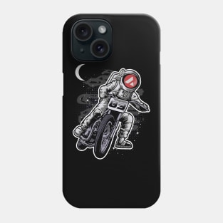 Astronaut Motorbike Avalanche AVAX Coin To The Moon Crypto Token Cryptocurrency Wallet Birthday Gift For Men Women Kids Phone Case