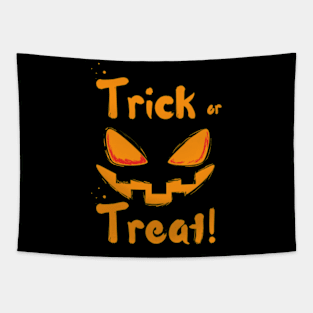 Halloween trick or treat ghost Tapestry