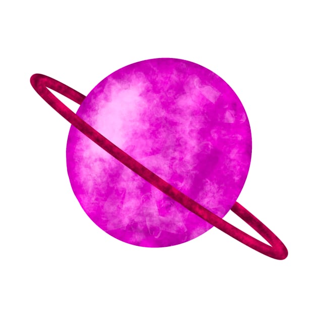 Purple Planet by CalliesArt