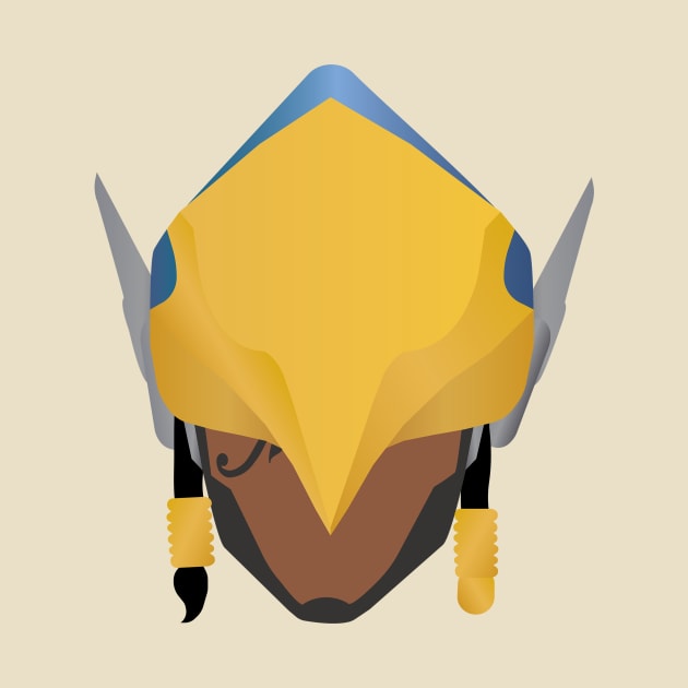 Minimalist Pharah by hiwattart