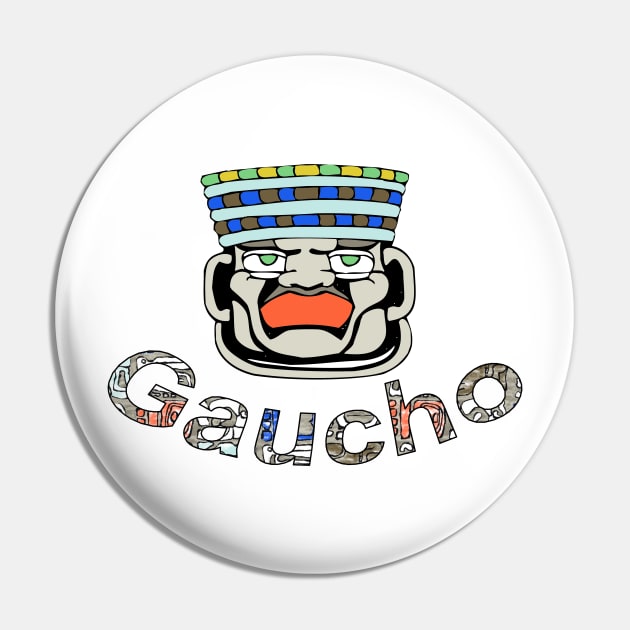 Gaucho Mask stick Pin by RD-Fijolek