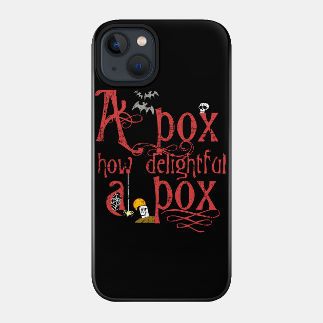 A pox, how delightful a pox - From Nightmare Before Christmas - The Nightmare Before Christmas - Phone Case