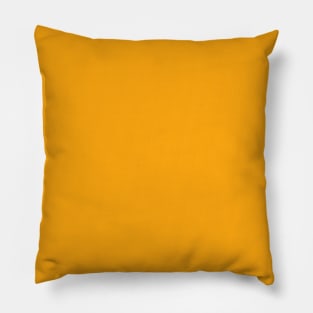 Minimal Solid Neon Orange Color Tone Pillow