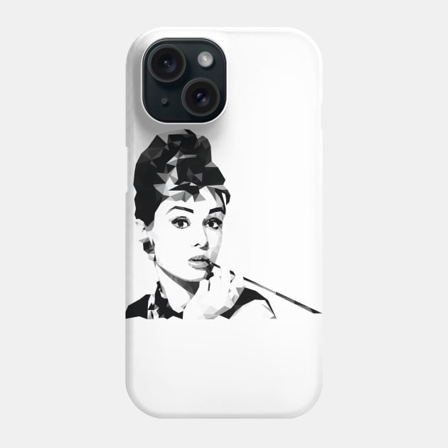 audrey hepburn Phone Case by gazonula