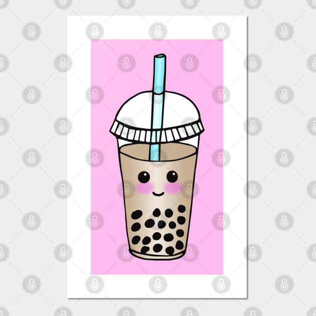 Cute Bubble Tea Happy Kawaii Boba Bubble Tea Posters And Art Prints Teepublic Our first book, the super cute book of kawaii, is now in shops (in the uk) and online (everywhere!) have you bought a copy? cute bubble tea happy kawaii boba