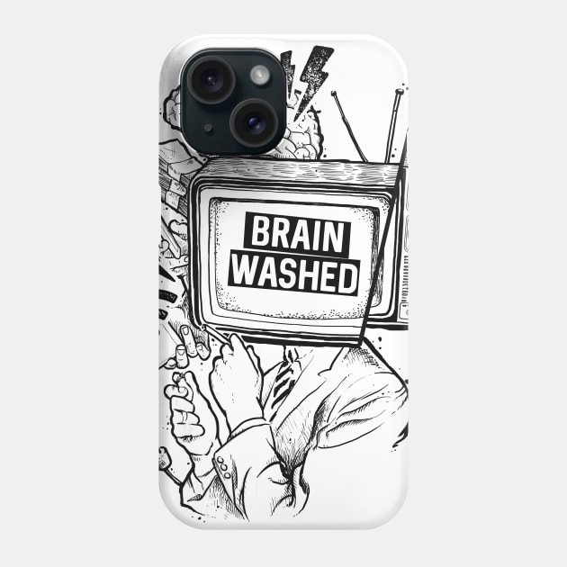 Brainwashed Phone Case by Tomib