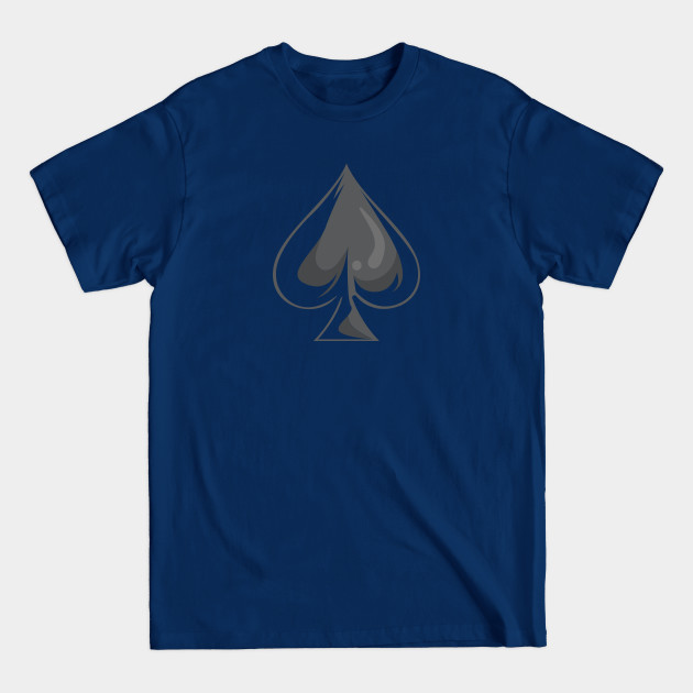 Disover Ace of Spades - Cool Poker Heart Symbol - Ace Of Spades - T-Shirt