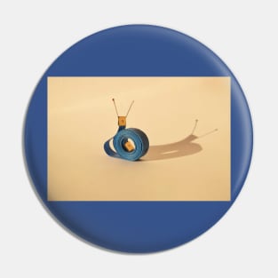 Measuring Tape Snail Pin