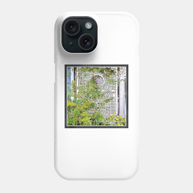 Ocean Grove Trellis Phone Case by The Sun Shack