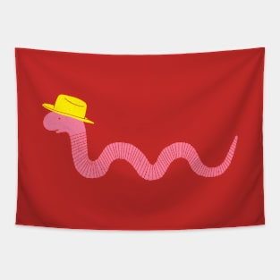 Wiggly Western Worm Tapestry