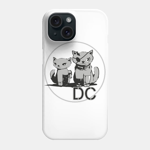 Diamond Cats Phone Case by Vyacheslav_Gluhov