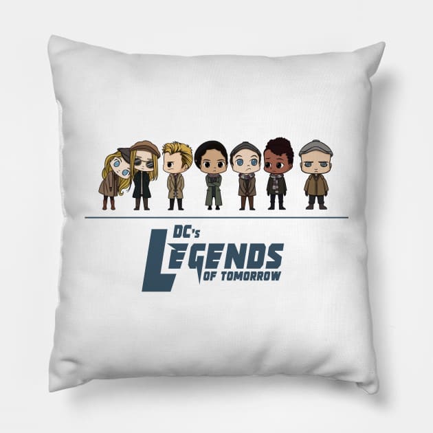 Legends of Tomorrow Pillow by RotemChan