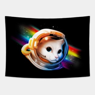 Astronaut Cat Tapestry