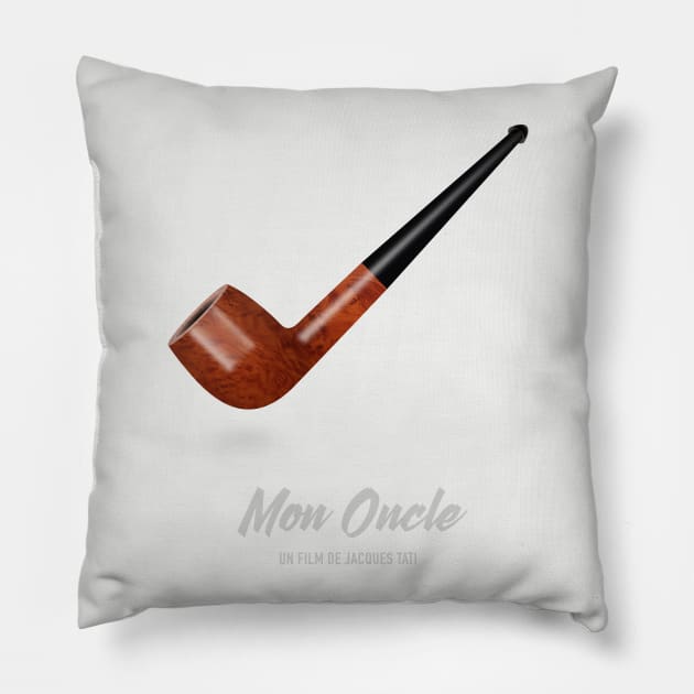 Mon Oncle - Alternative Movie Poster Pillow by MoviePosterBoy