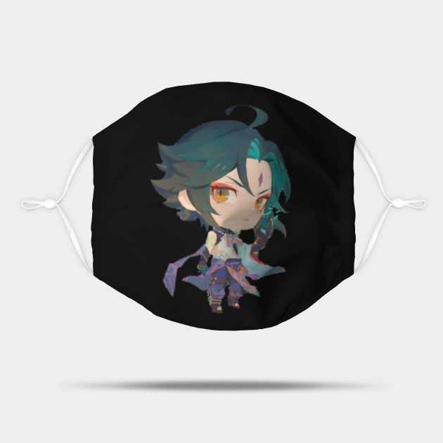 Xiao Genshin Impact Mask Genshin Impact Xiao Genshin Impact Mask Teepublic genshin impact xiao