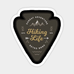 Hiking Life Magnet