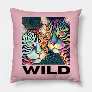 Wild Cats Pillow