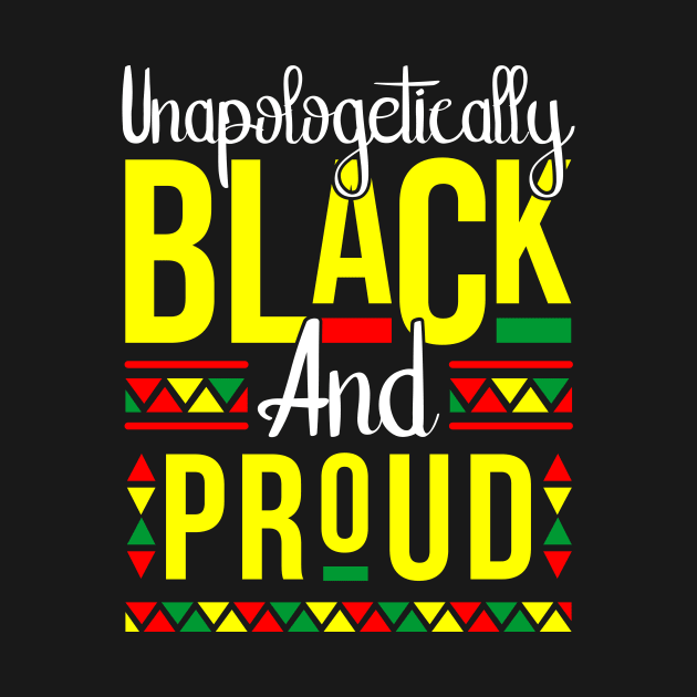 Black & Proud Melanin Poppin Gift by JackLord Designs 
