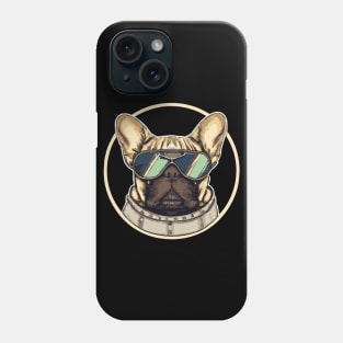 French Bulldog Pilot Dog Lover Frenchie Phone Case