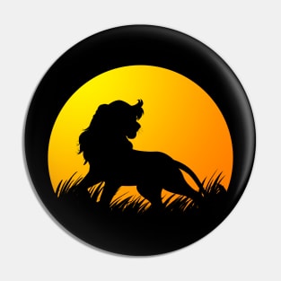 The lion sun Pin