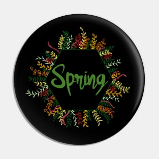 Spring is coming - spring floral banner Pin