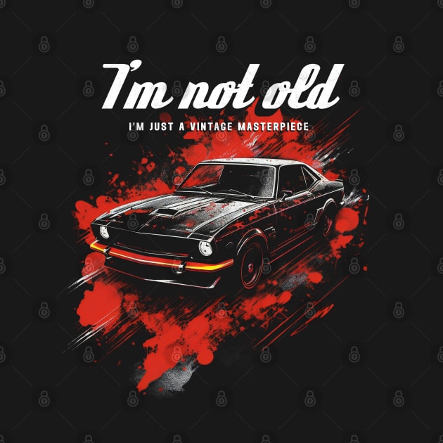 Vintage Tribute to Classic Muscle Cars by FuturisticPixel