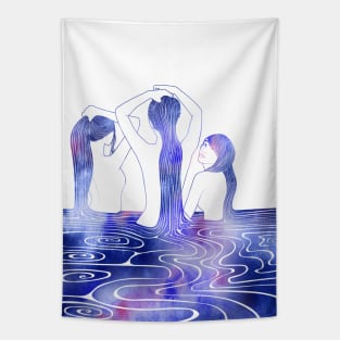 Three sirens Tapestry