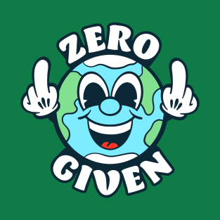 Planet Earth Zero Given T-Shirt