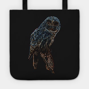 owl, owl colored Tote