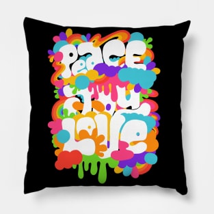 Peace Love Joy Pillow