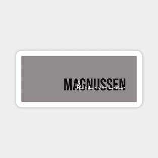 Kevin Magnussen Driver Name - 2022 Season #5 Magnet