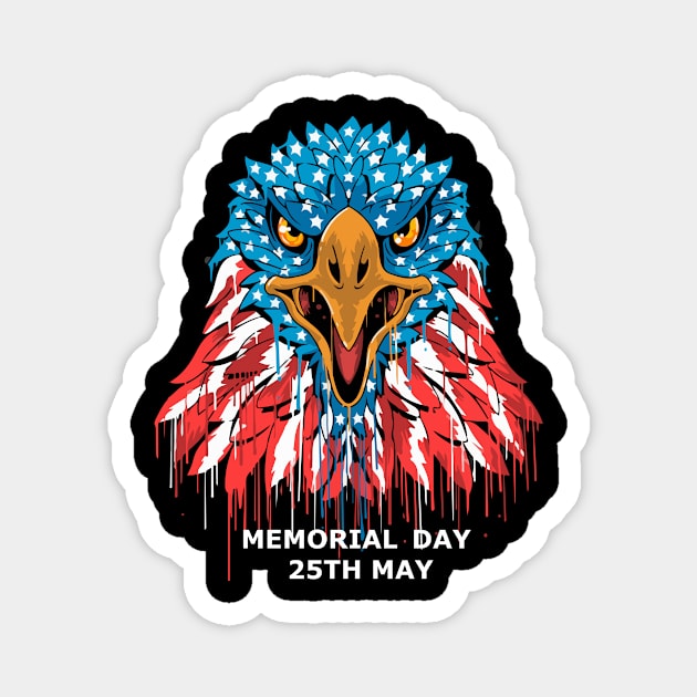 memorial day 2020 Magnet by sufian